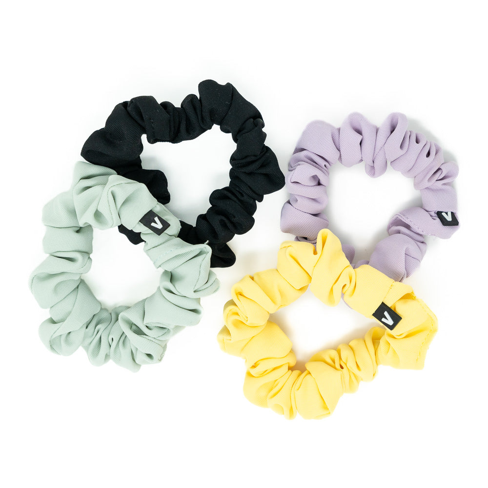 Elastici per capelli scrunchie colorati